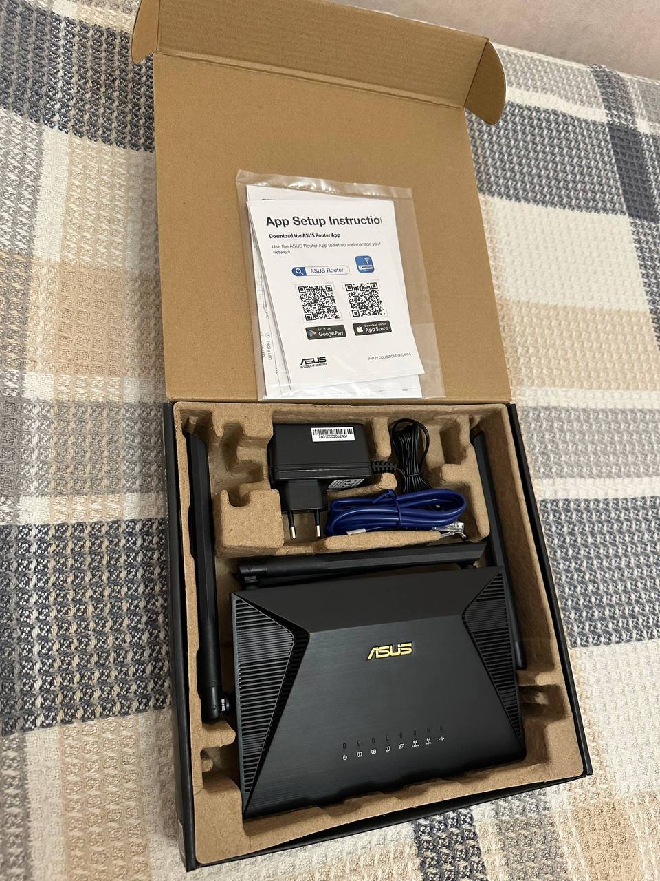 Роутер Asus RT-AX53U AX1800 WiFi 6