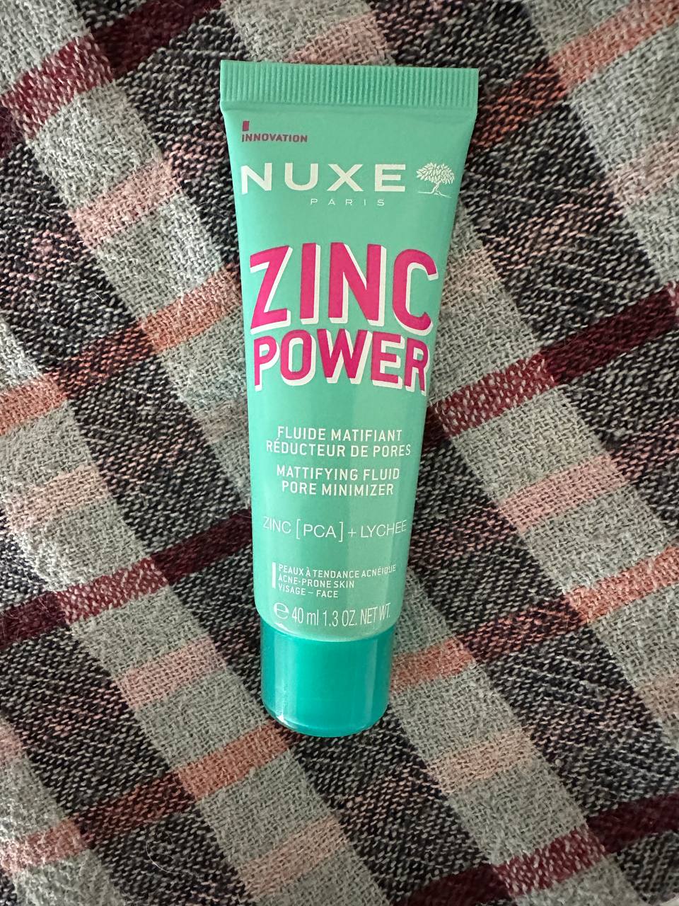 Матирующий флюид Nuxe Zinc Power Mattifying Fluid Pore Minimizer 40 мл