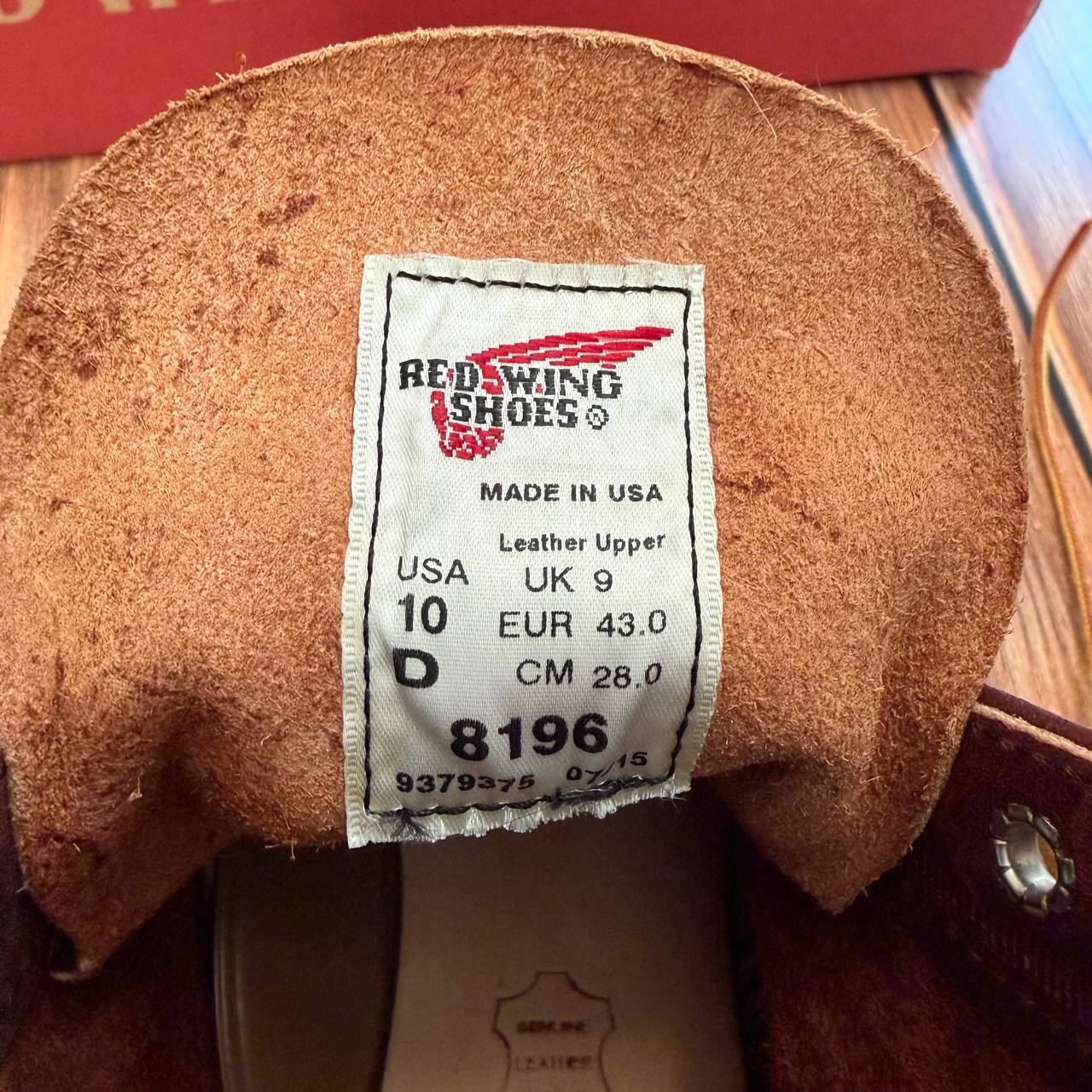 Ботинки Red Wing Round Toe 8196 Briar Oil