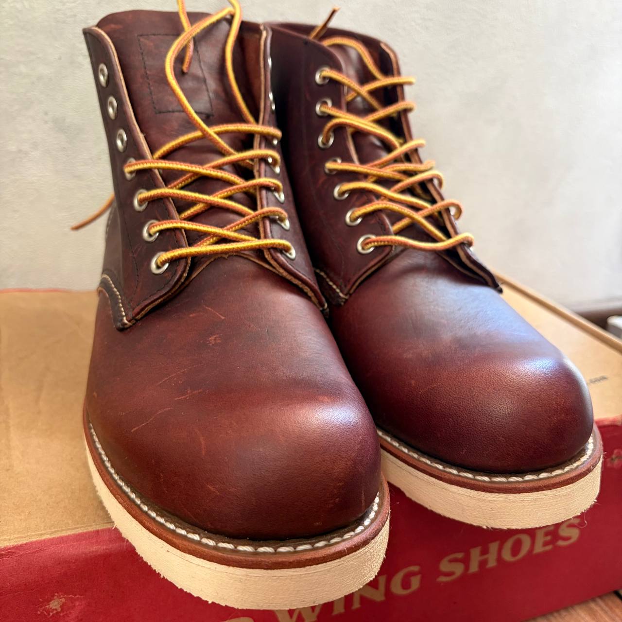 Ботинки Red Wing Round Toe 8196 Briar Oil