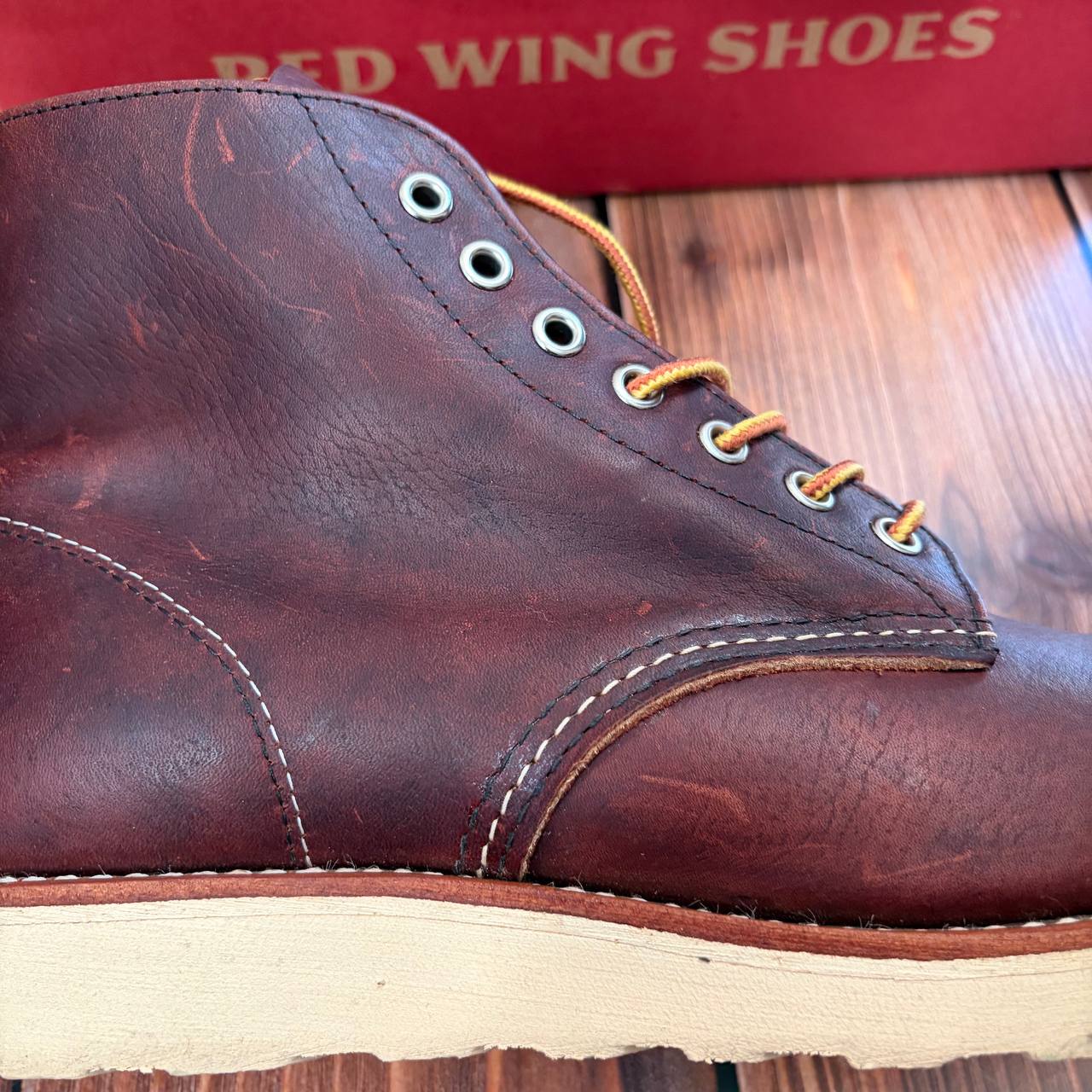 Ботинки Red Wing Round Toe 8196 Briar Oil