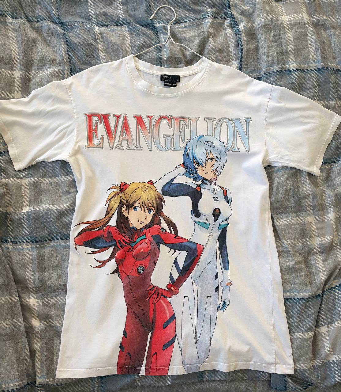 Футболка EVANGELION x Bershka, размер S