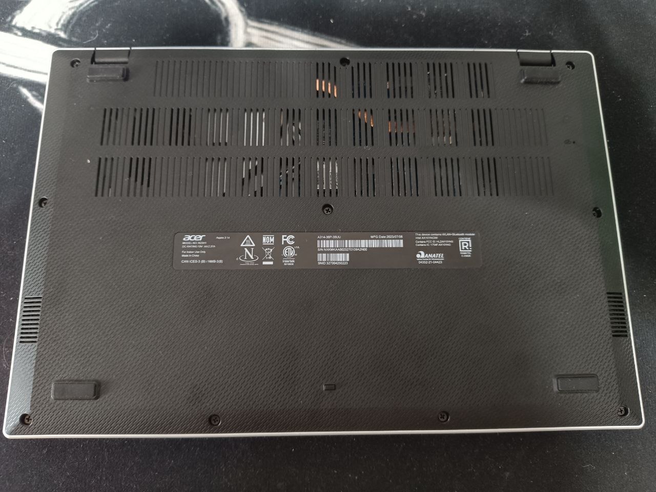 Ноутбук Acer Aspire 3 14 (Core i3-N305, 8 ГБ, 128 ГБ SSD)
