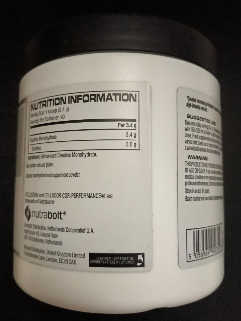 Креатин Cellucor COR-Performance Creatine Unflavoured 306 г