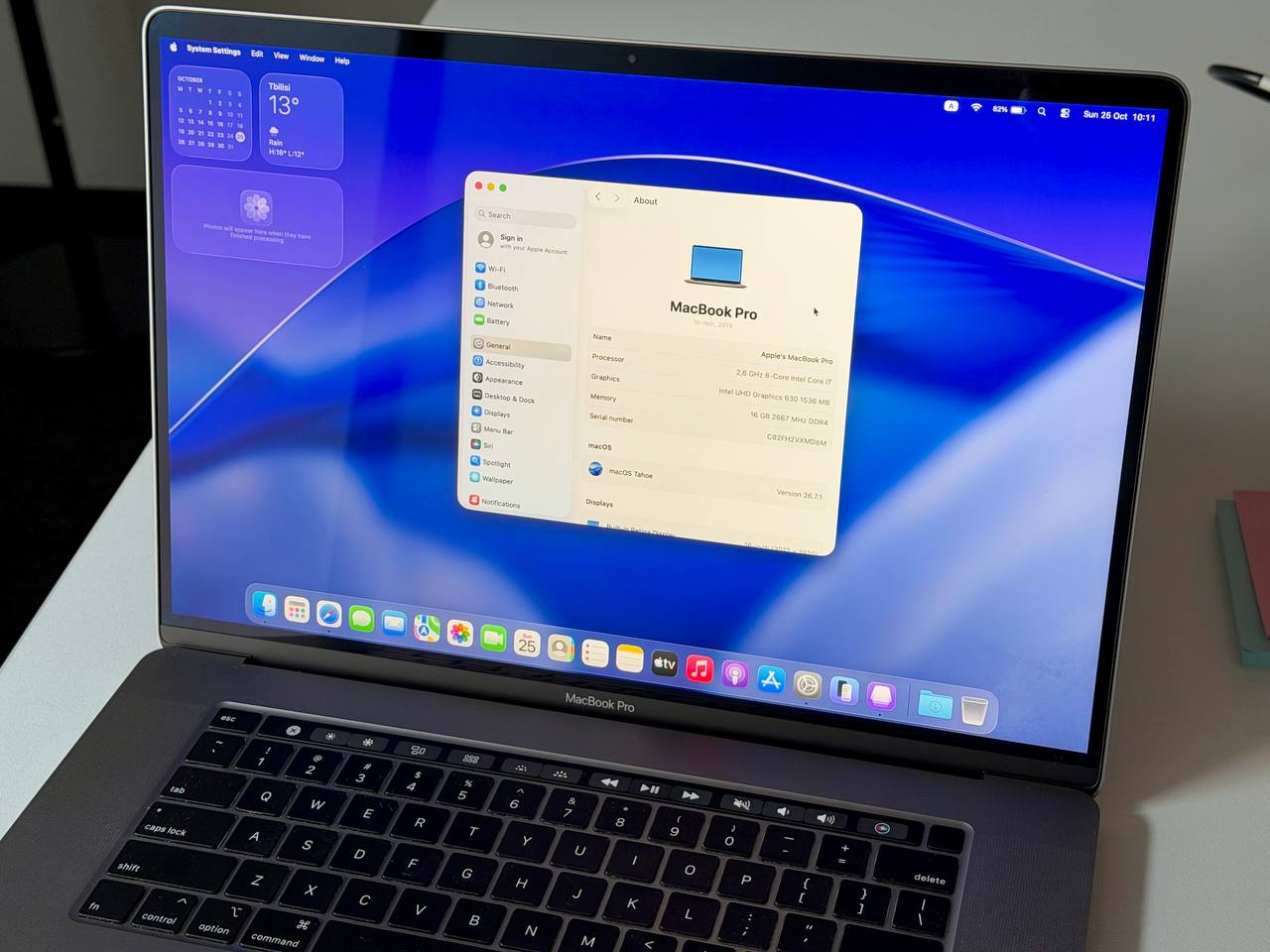 MacBook Pro 16" 2019 (A2141) Touch Bar
