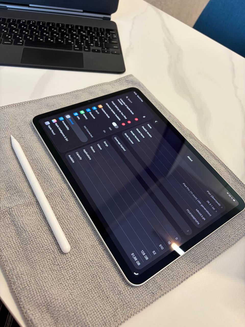 Apple iPad Pro 11" 128GB Wi-Fi M2 Silver (2022)