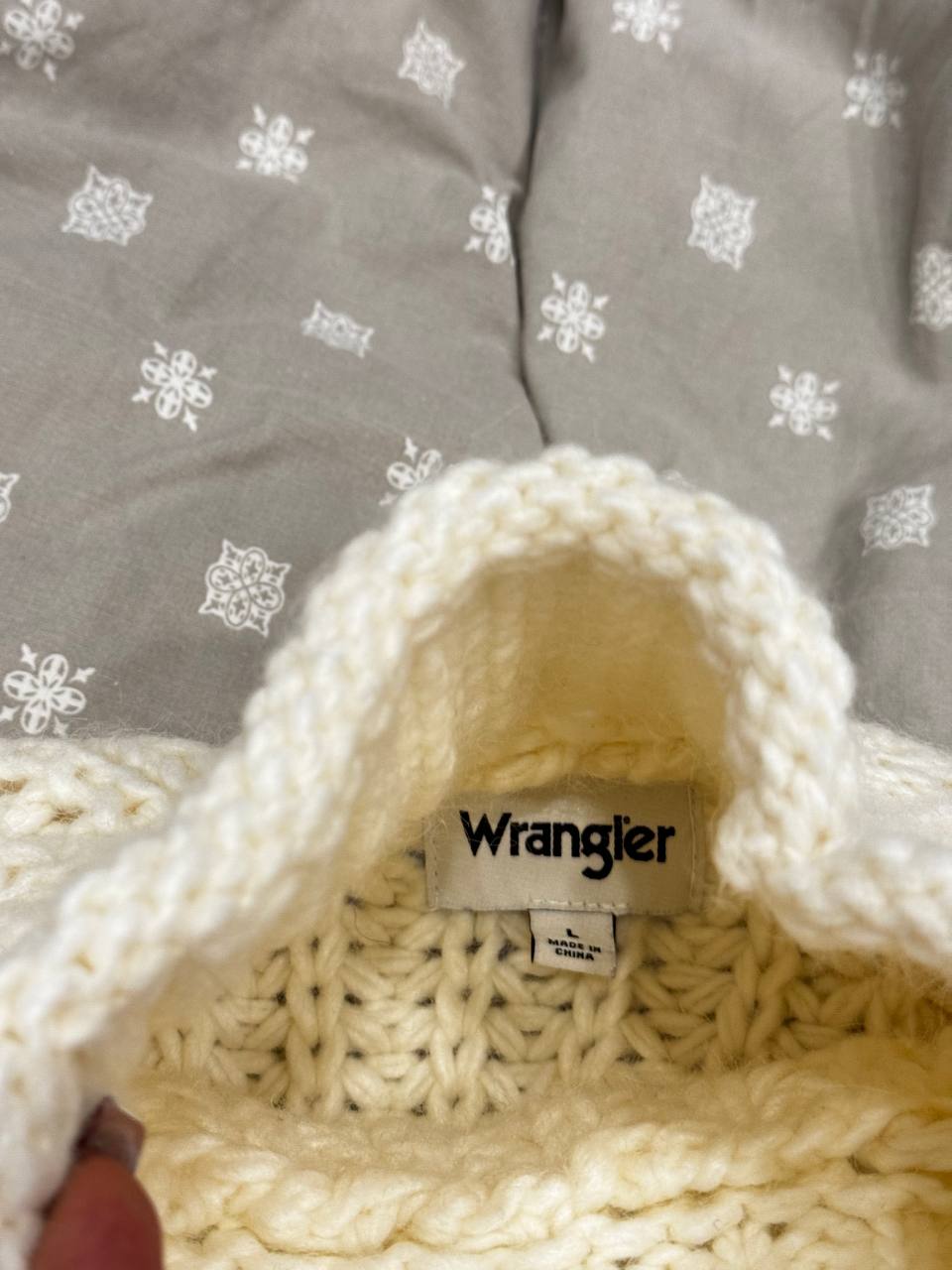 Свитер Wrangler из шерсти и альпаки