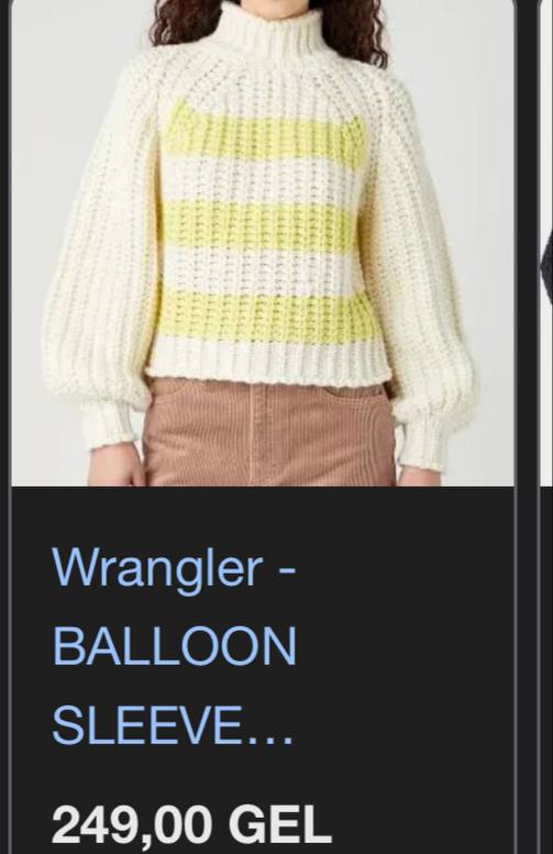 Свитер Wrangler из шерсти и альпаки