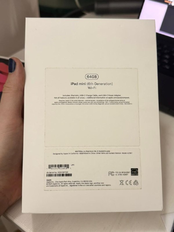iPad mini 6-го поколения 64GB + Apple Pencil 2