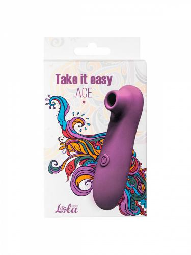 Вакуумный клиторальный стимулятор Take It Easy Ace