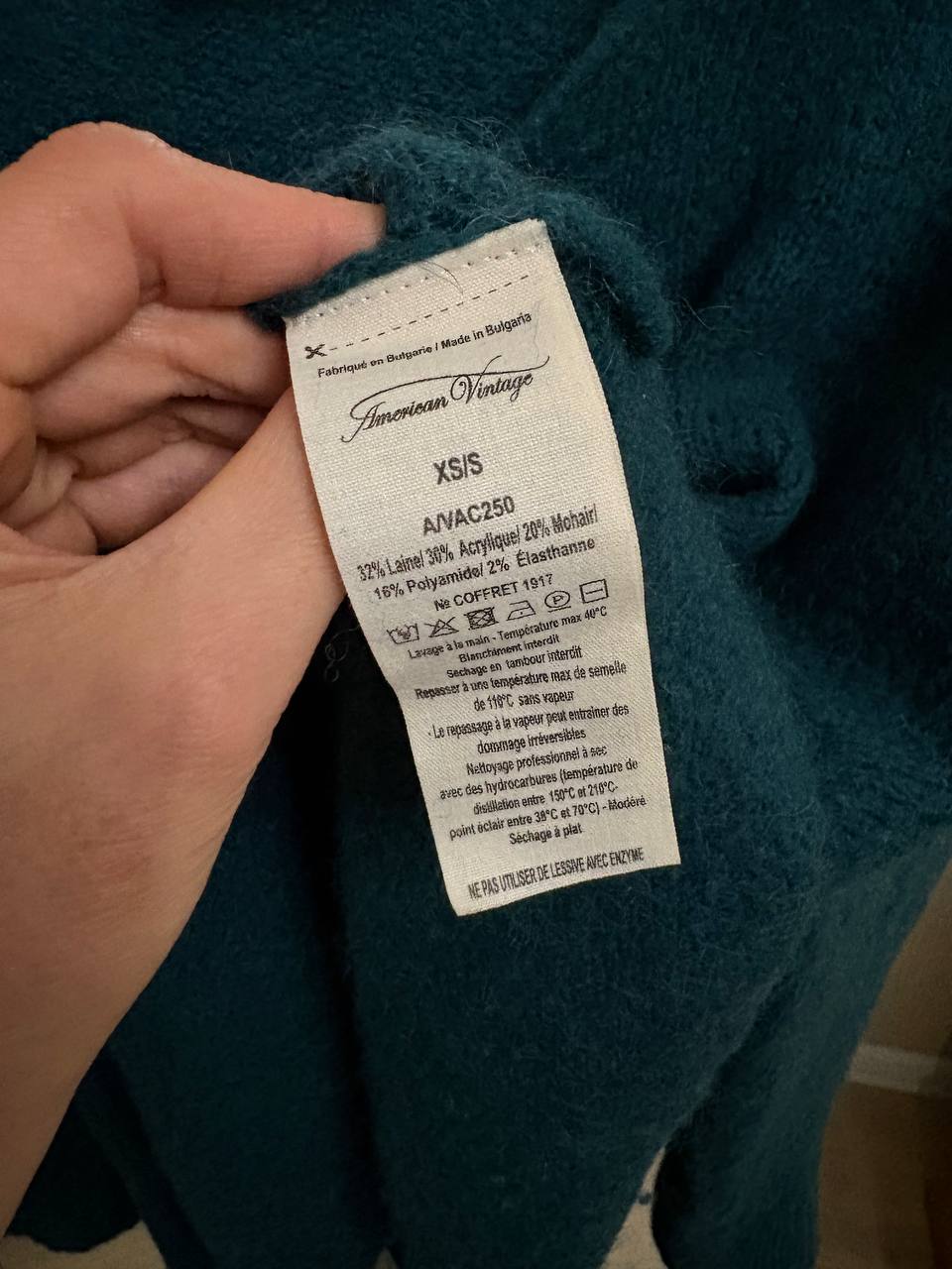 Свитер American Vintage из шерсти и мохера