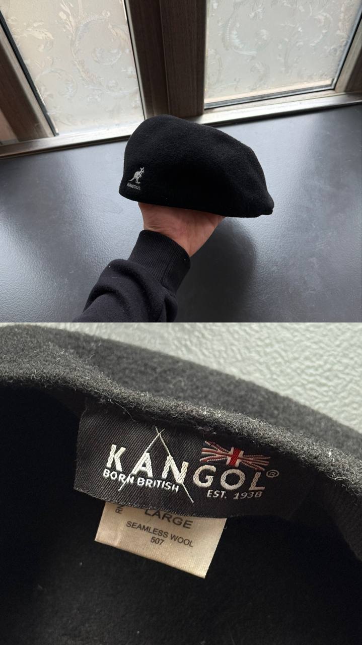 KANGOL кепка летняя в сетку