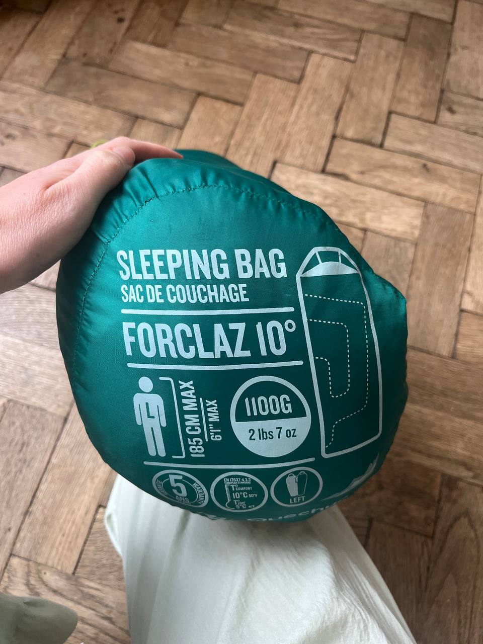 Спальник Decathlon Forclaz 10°