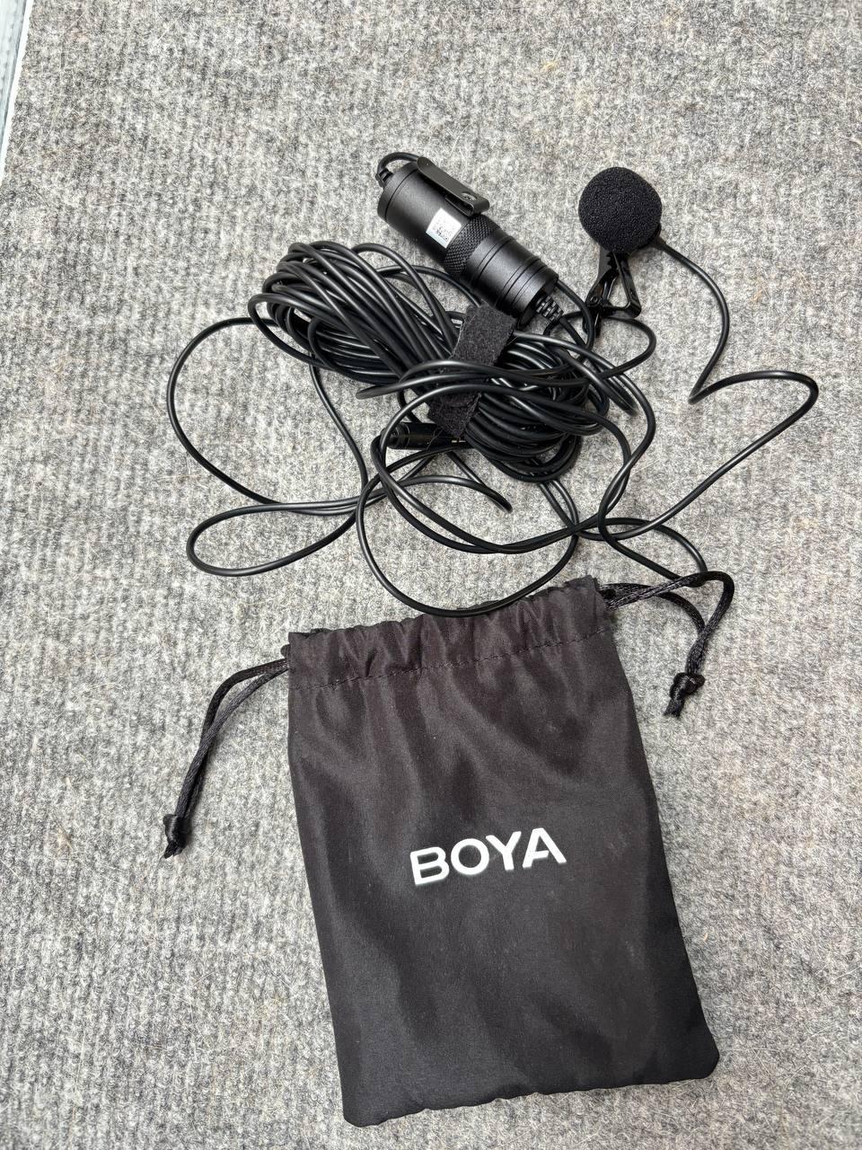 Микрофон BOYA BY-M1 (петличный, всенаправленный)
