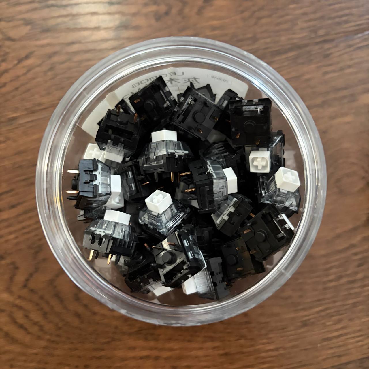 Свитчи Kailh Box V2 White для механической клавиатуры, 89 шт.
