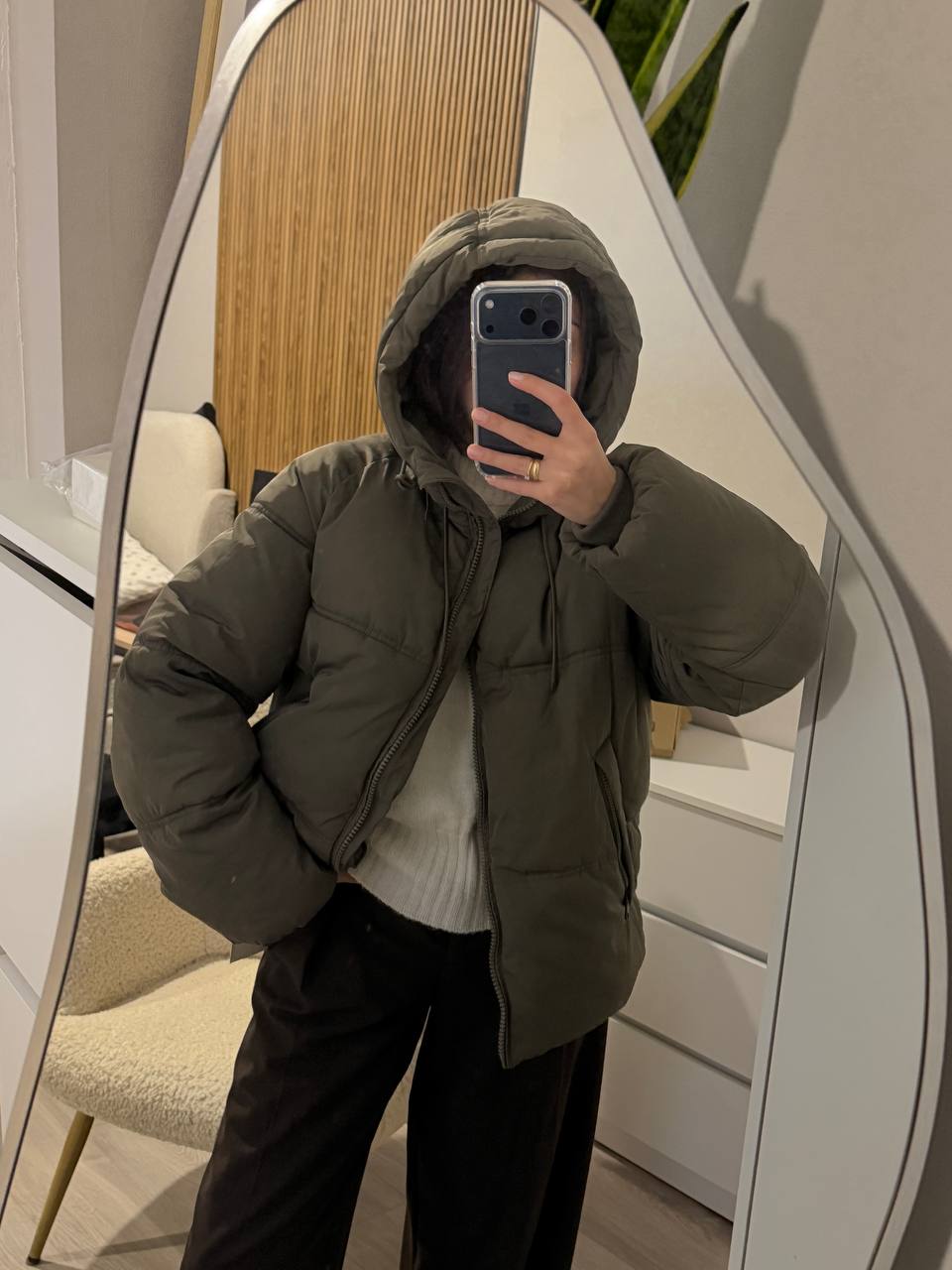 Пуховик Pull&Bear размер S (на M)