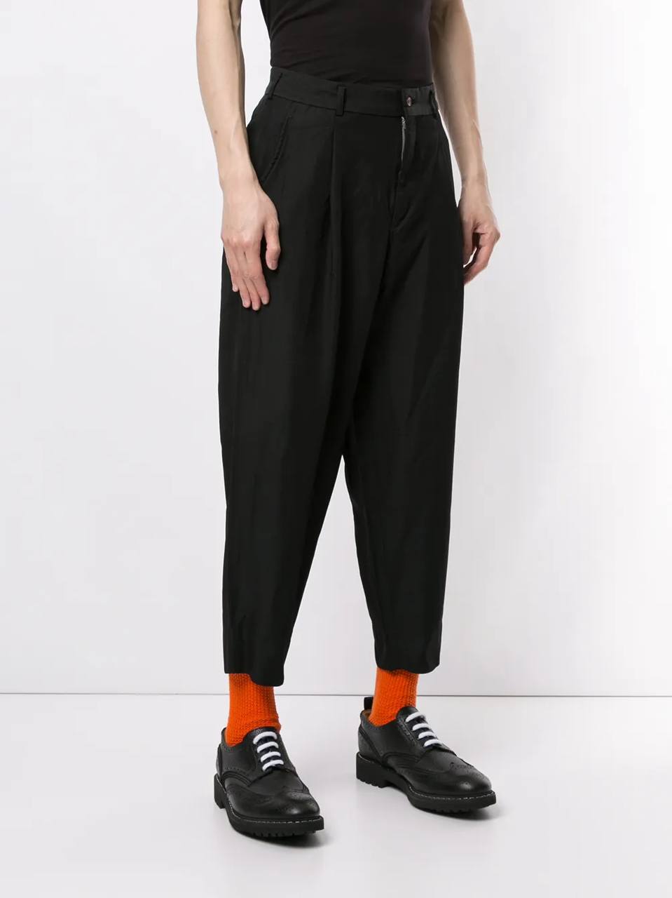 Черные брюки Comme des Garçons, 100% шерсть, S/XS