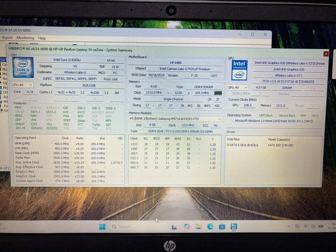 Ноутбук HP Pavilion 14-ce2068st