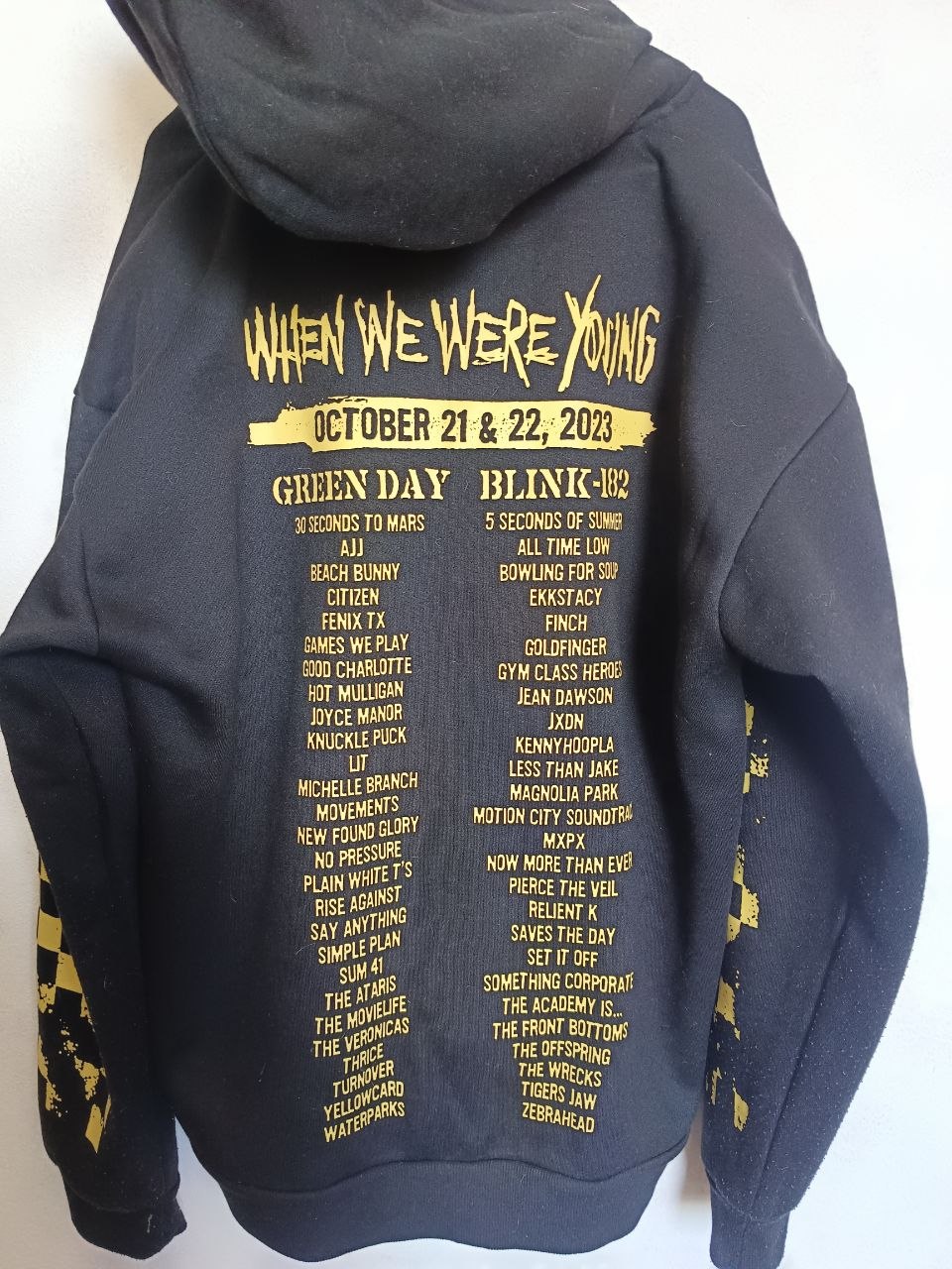 Худи на молнии When We Were Young, размер L