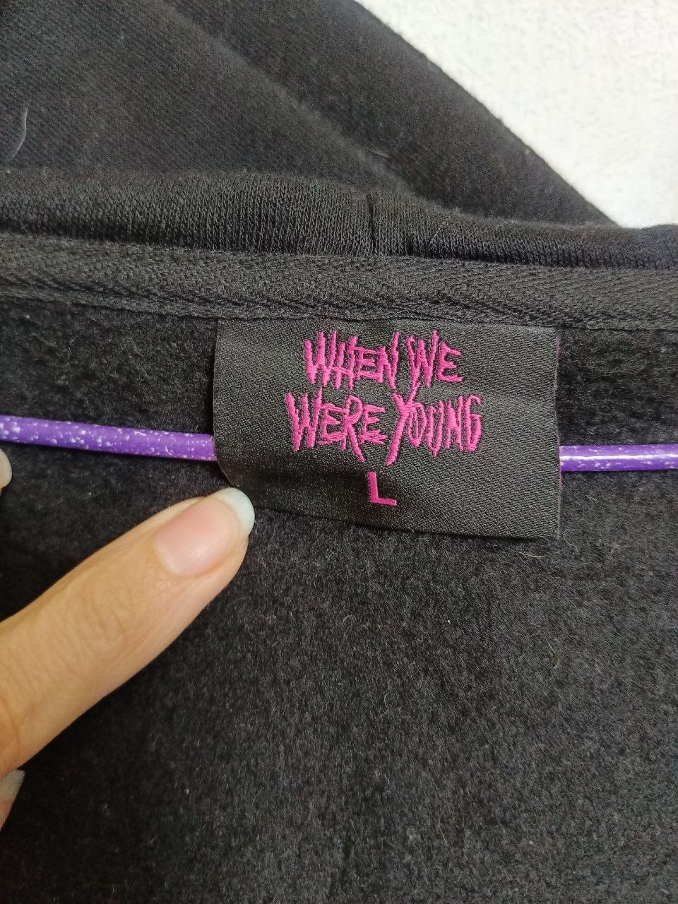 Худи на молнии When We Were Young, размер L