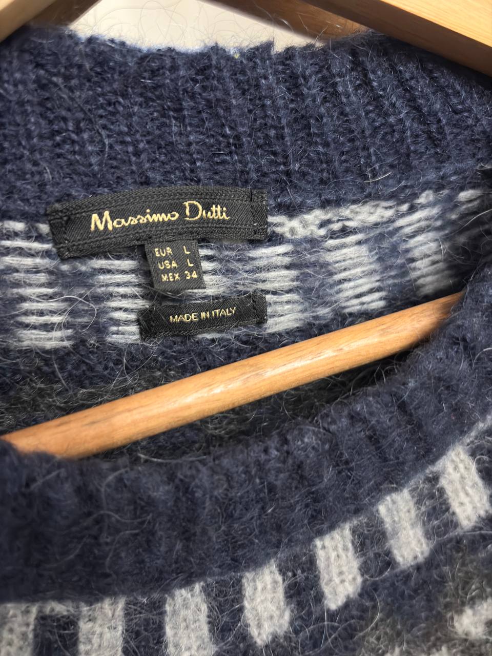 Свитер Massimo Dutti свободного кроя, размер L