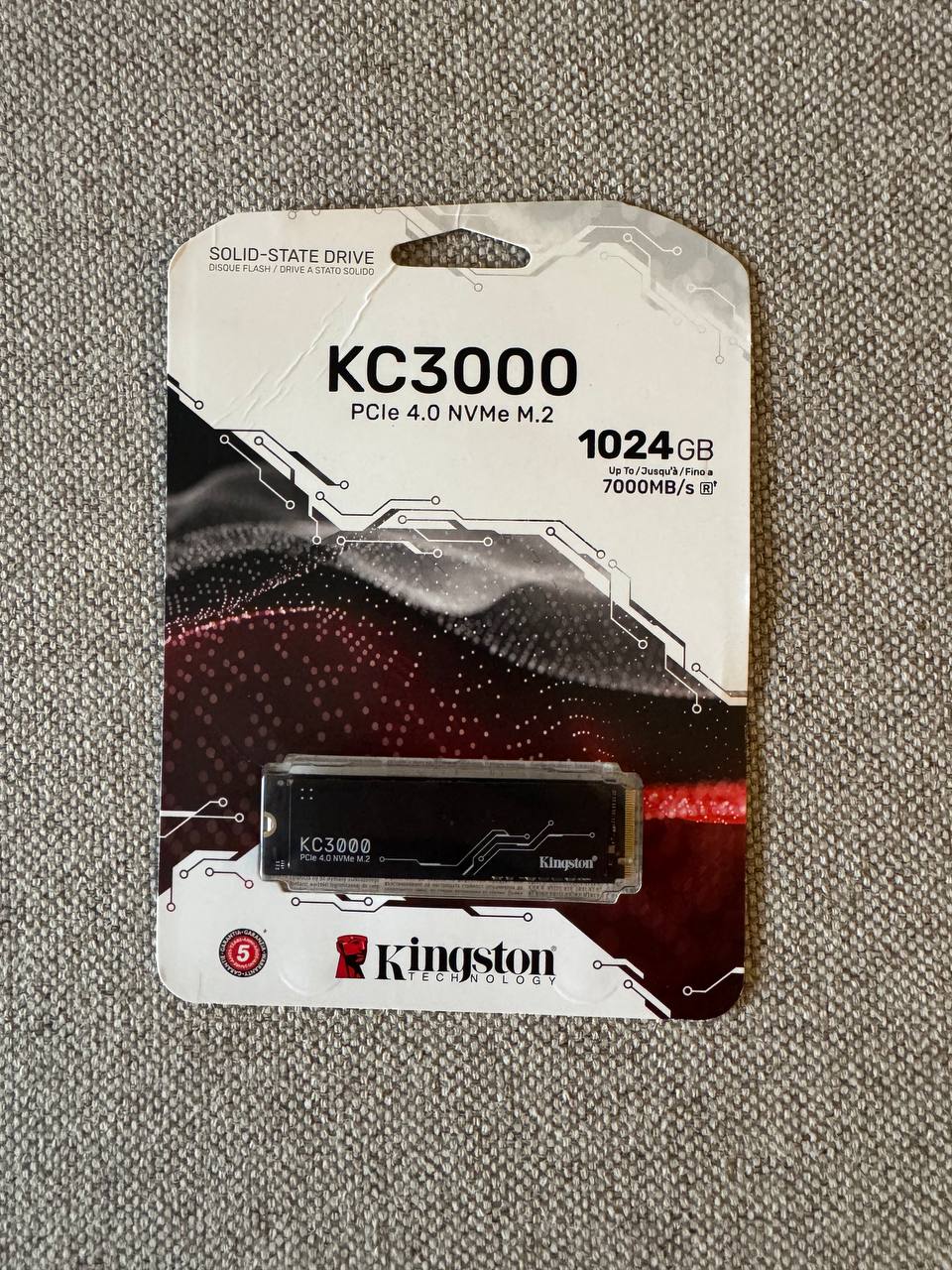 SSD Kingston KC3000 1024GB NVMe M.2