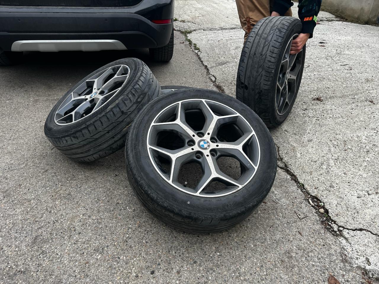 Диски BMW F серии с летней резиной RunFlat