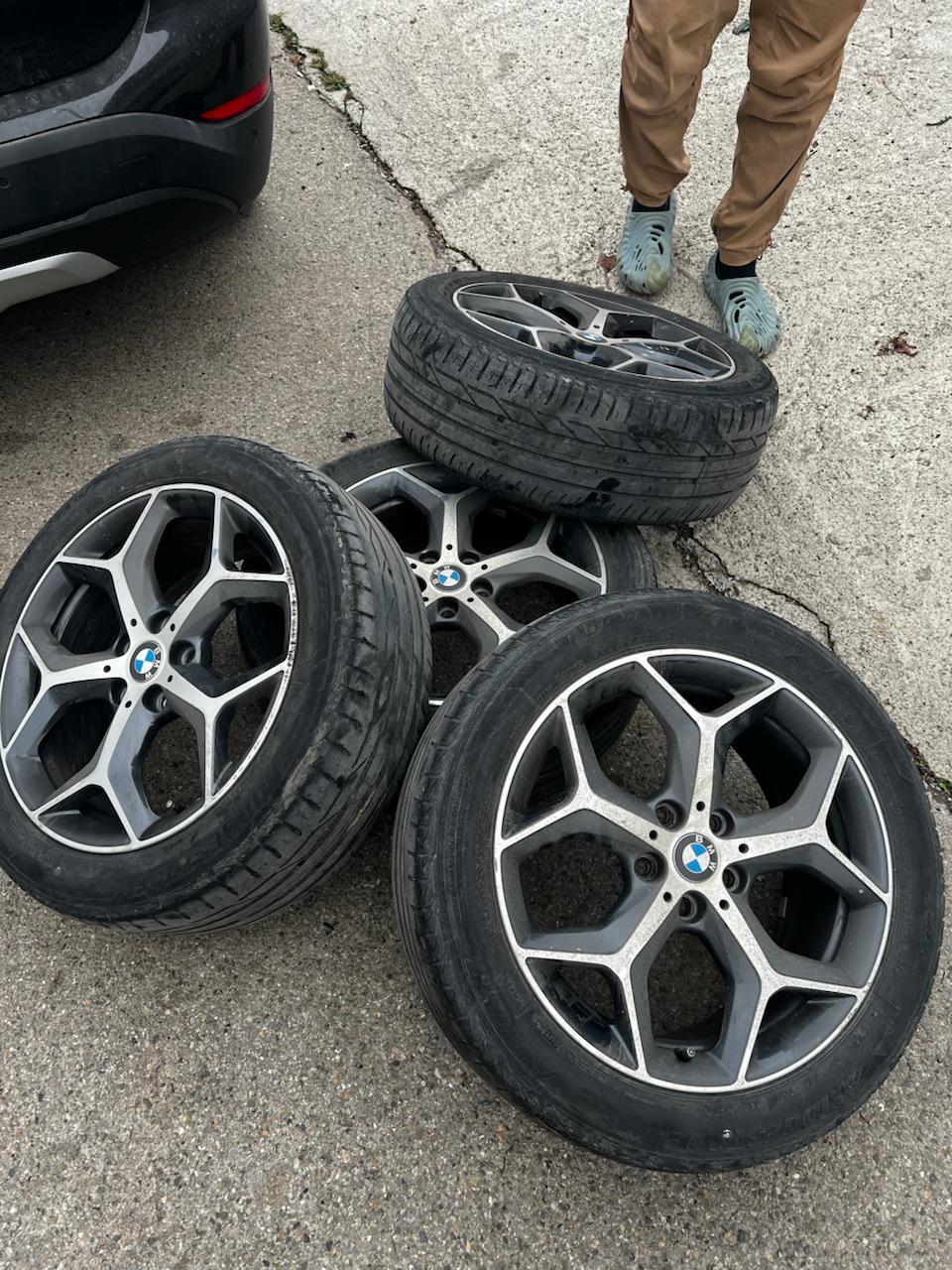 Диски BMW F серии с летней резиной RunFlat
