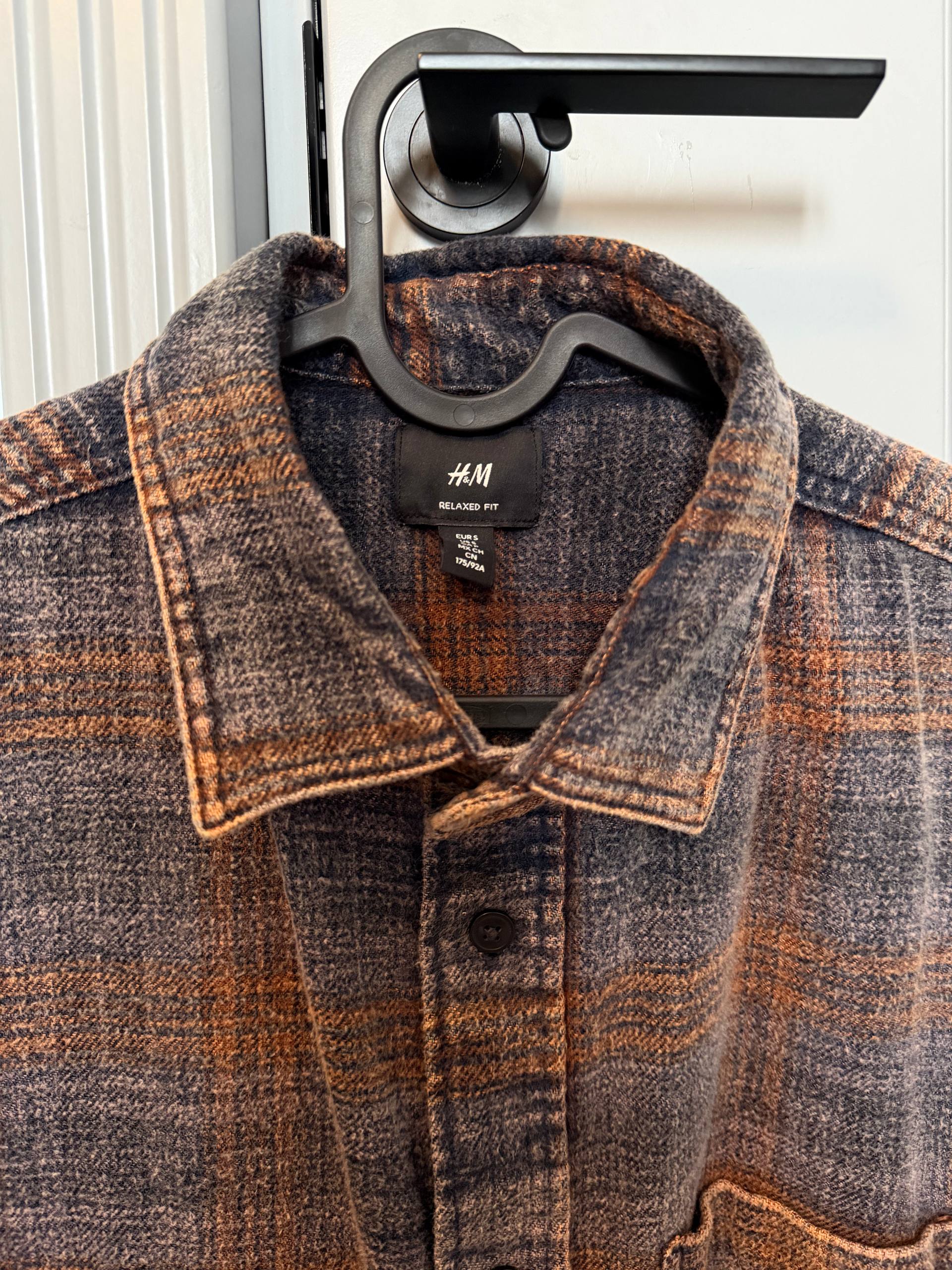Рубашка H&M Relaxed Fit, размер S