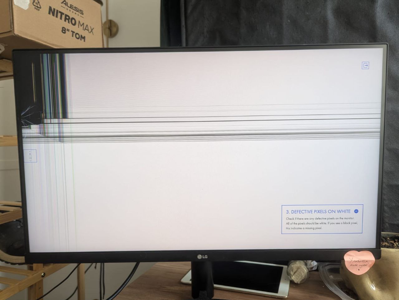 Монитор LG 27QN600-B на запчасти/как временный
