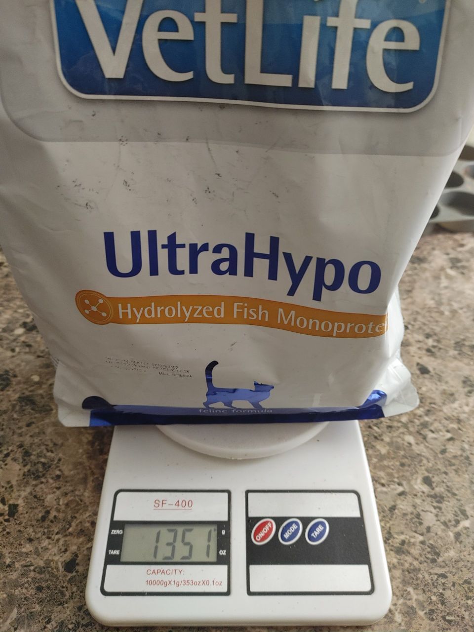 Корм для кошек VetLife UltraHypo, 2 кг