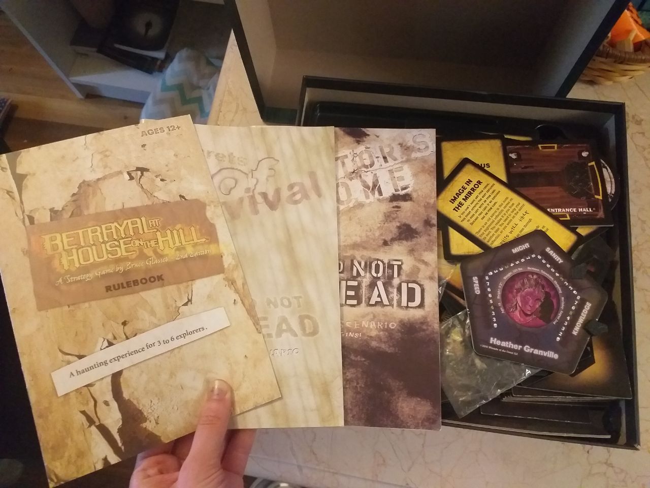 Настольная игра Betrayal at House on the Hill 2nd edition