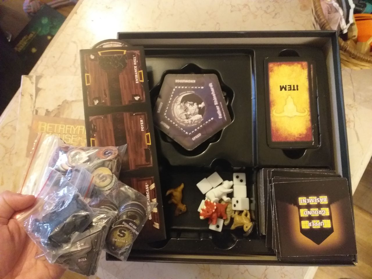 Настольная игра Betrayal at House on the Hill 2nd edition