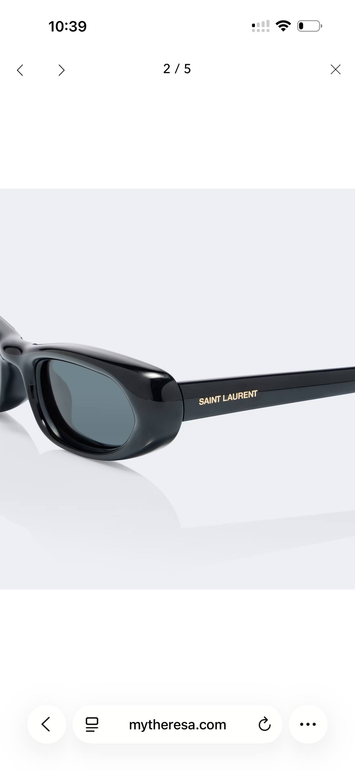 Очки Saint Laurent, полная комплектация
