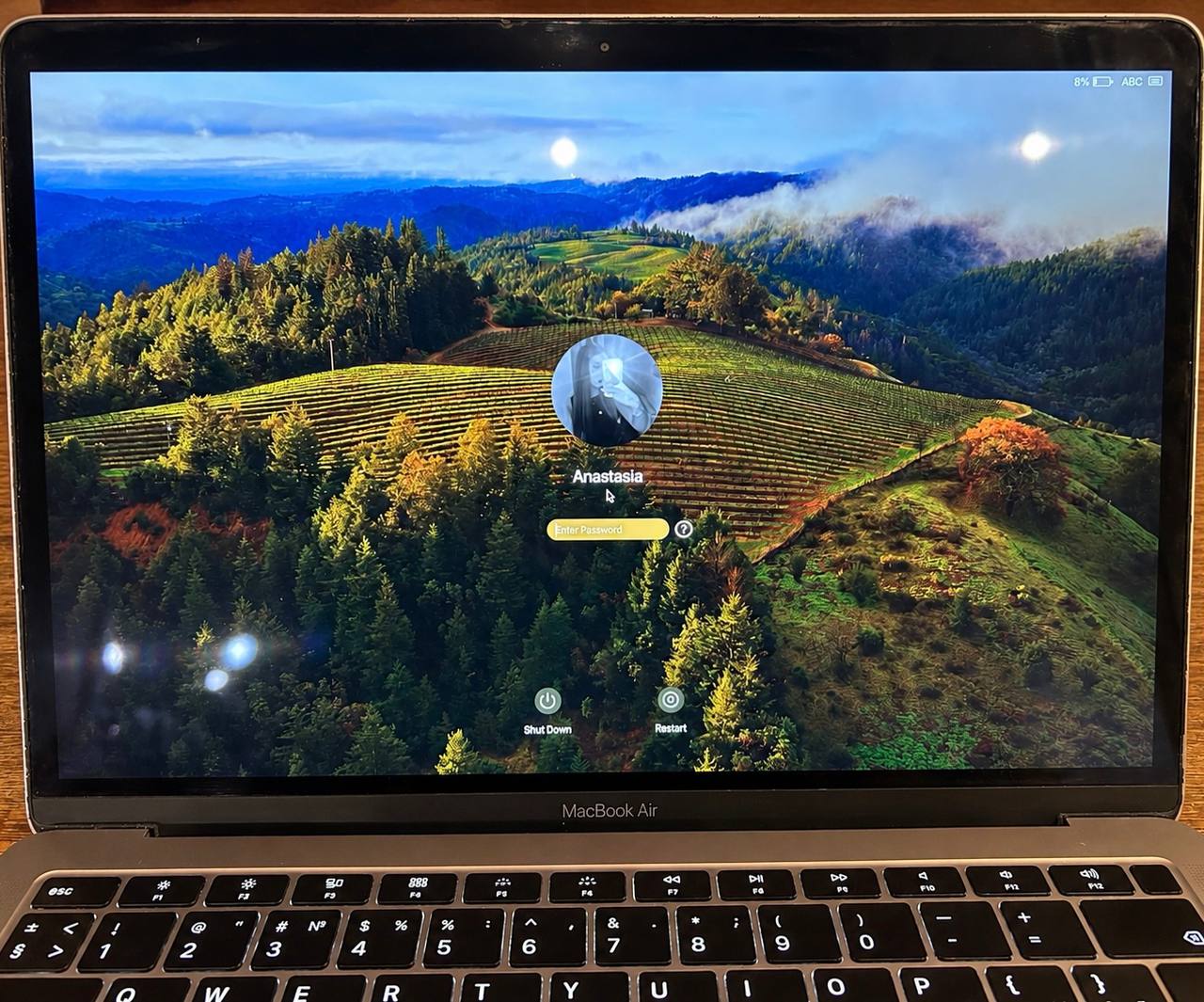 MacBook Air 13" (2019) Space Gray, Core i5/8GB/128GB