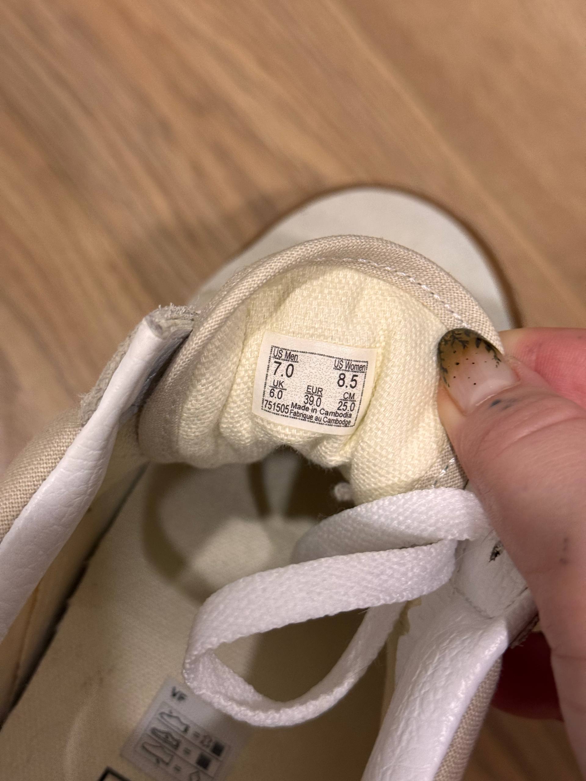 Кеды Vans 39 размер