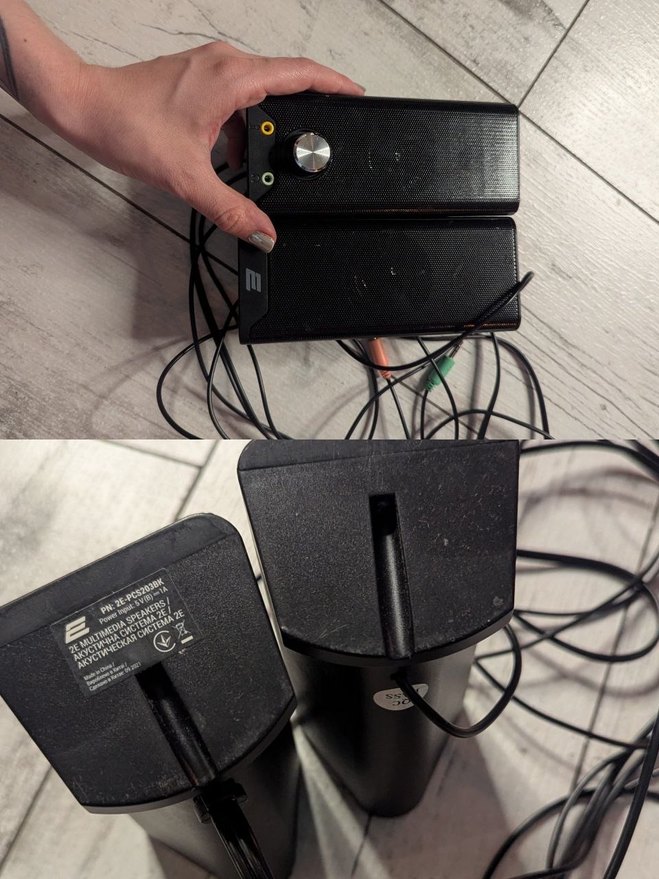 Колонки USB 2E-PCS203BK