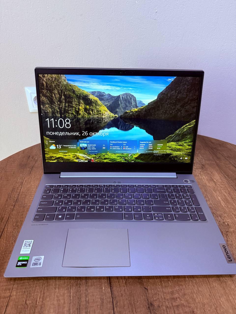 Ноутбук Lenovo ThinkBook 15p i5-10300H / GTX 1650 / 16 ГБ / SSD 512 ГБ