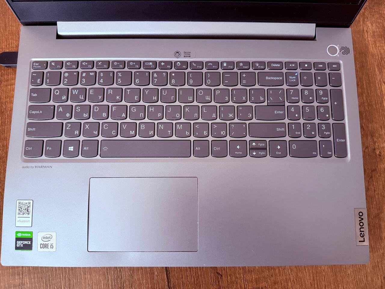 Ноутбук Lenovo ThinkBook 15p i5-10300H / GTX 1650 / 16 ГБ / SSD 512 ГБ