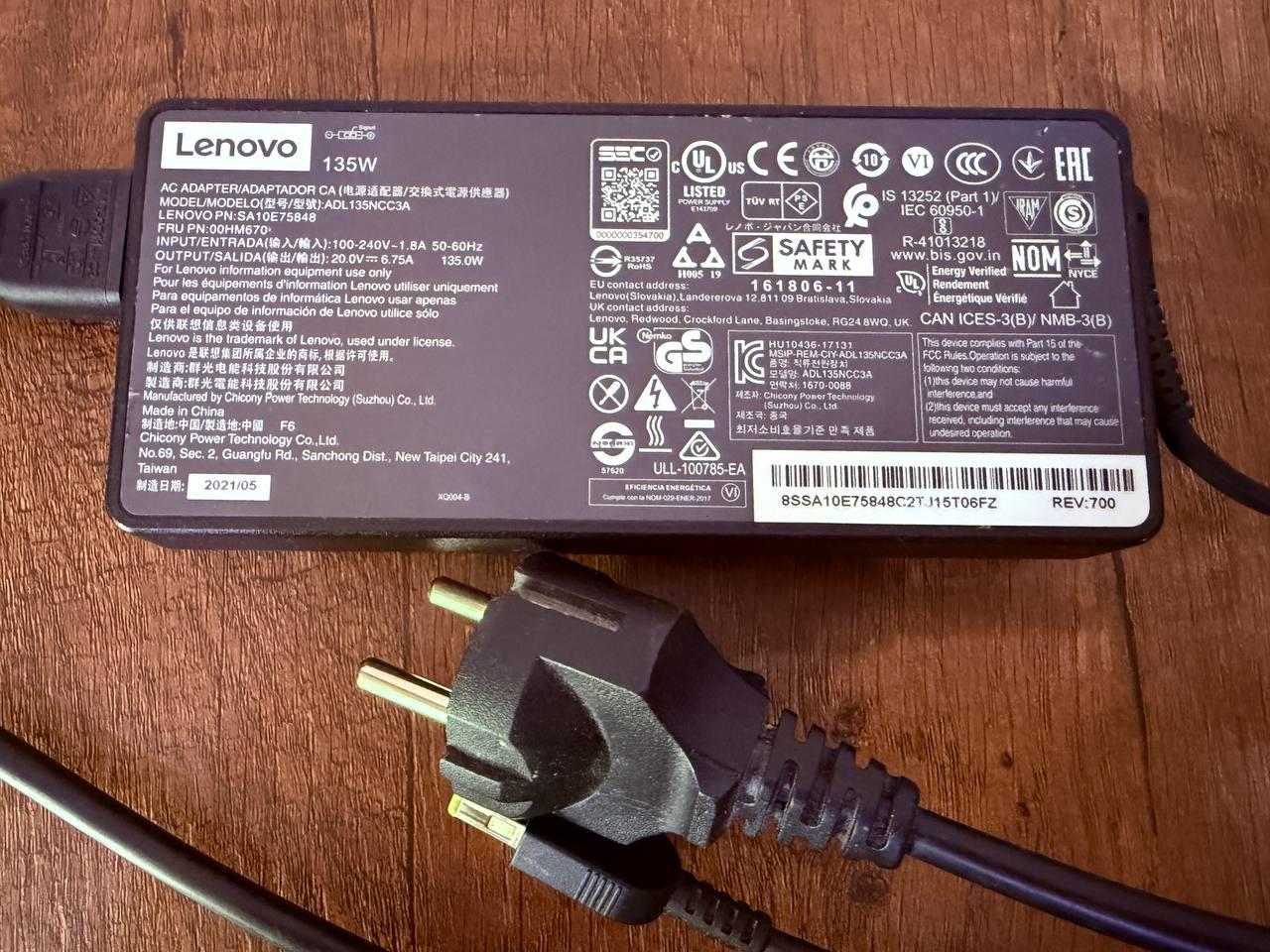 Ноутбук Lenovo ThinkBook 15p i5-10300H / GTX 1650 / 16 ГБ / SSD 512 ГБ