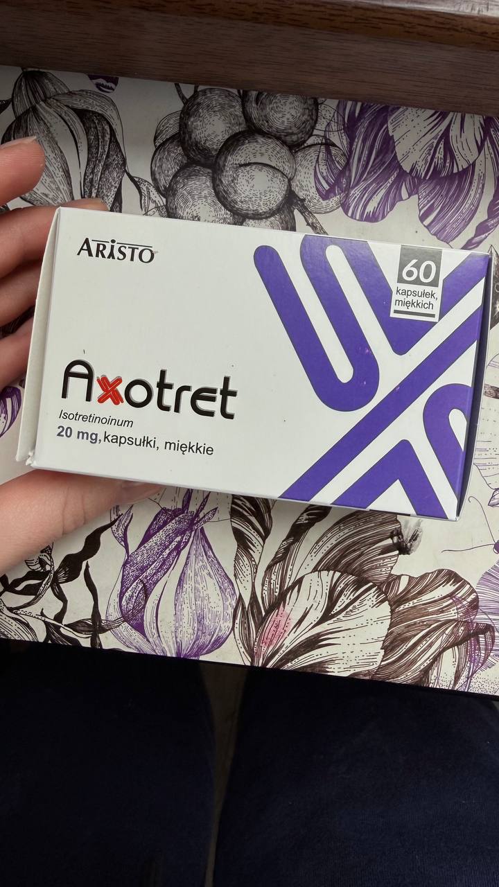 Аксотрет (Axotret) 20 мг, 30 таблеток