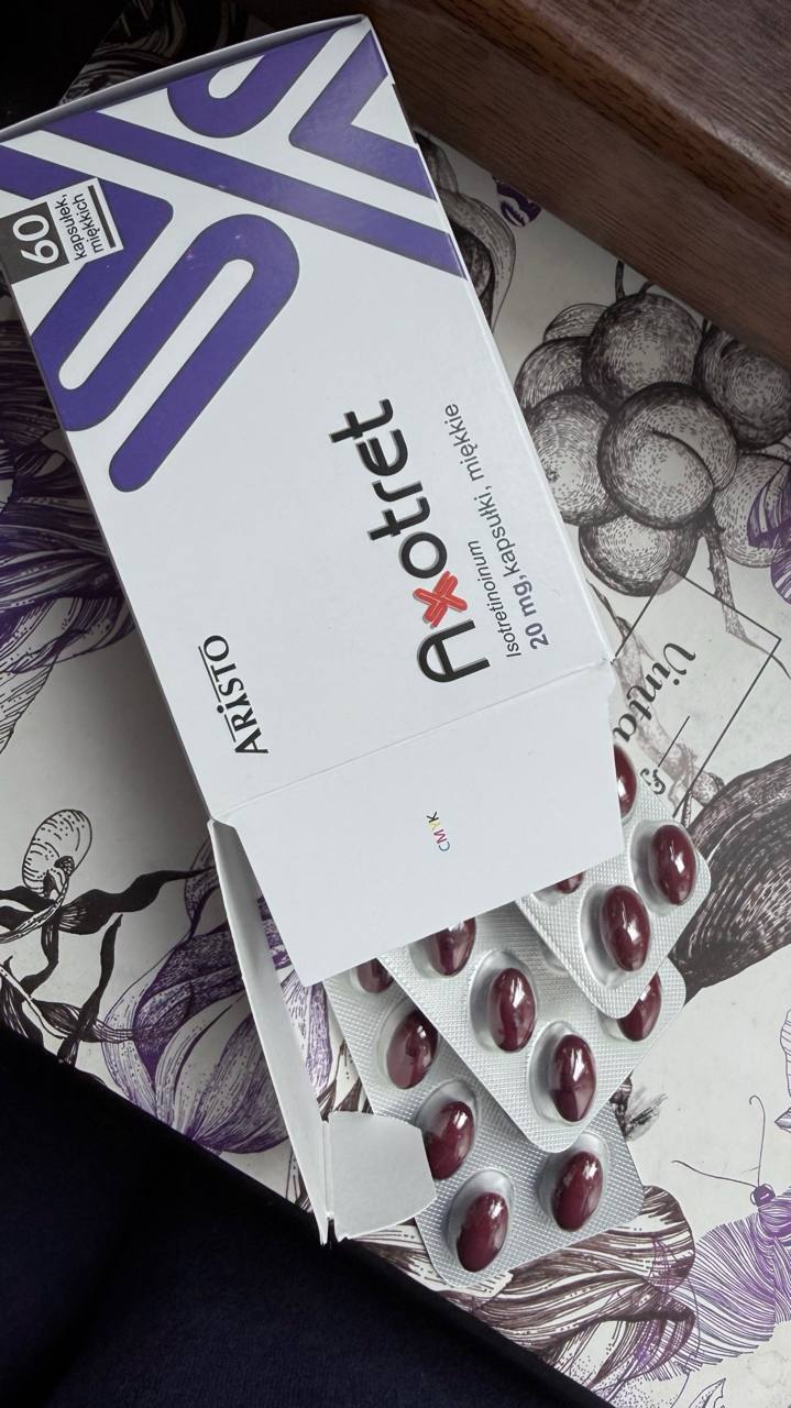 Аксотрет (Axotret) 20 мг, 30 таблеток