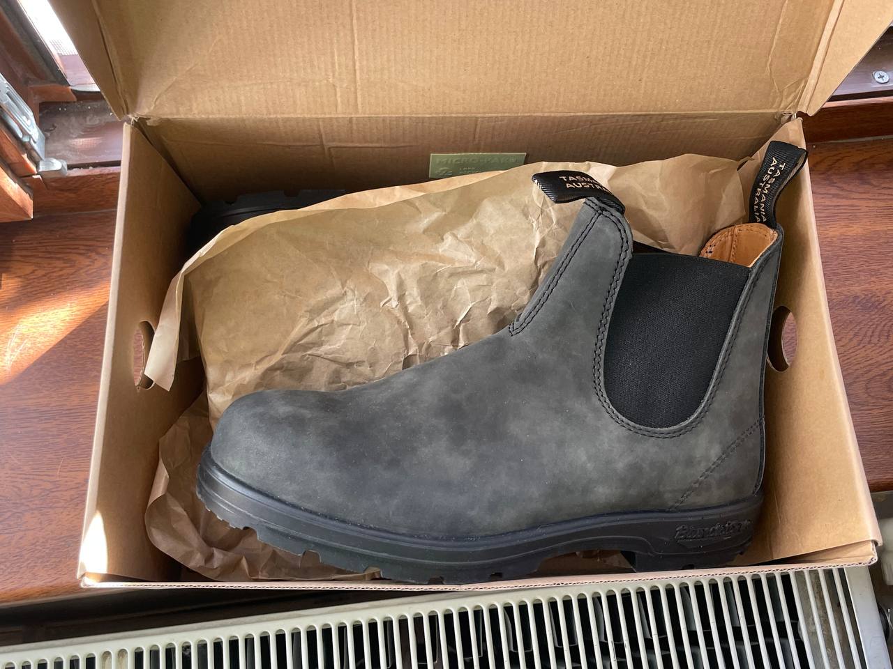 Ботинки Blundstone #587 Rustic Black, EU 41