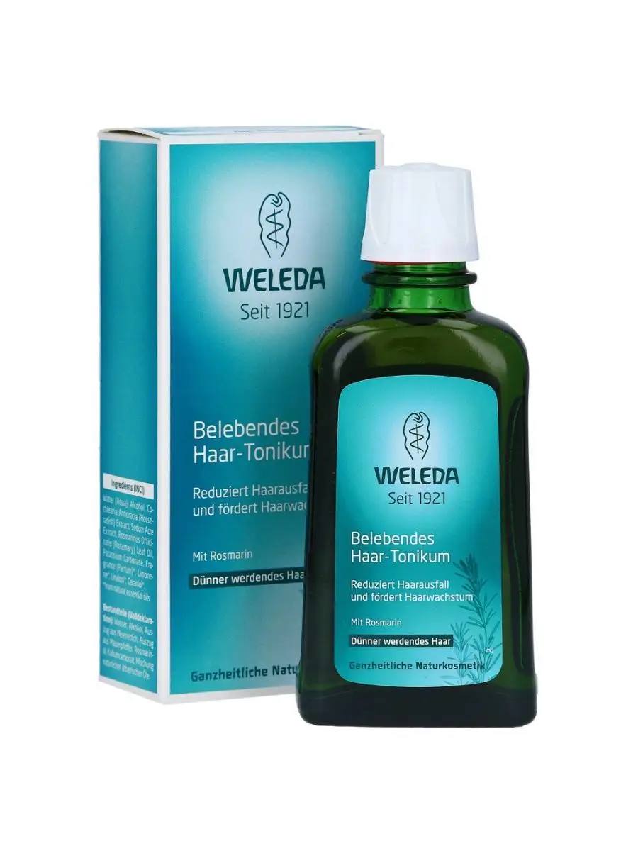 Тоник для роста волос Weleda с розмарином