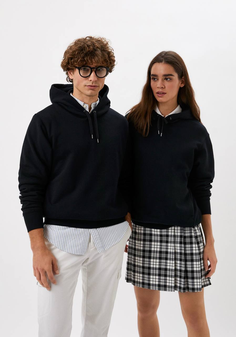 Худи UNIQLO черное размер L