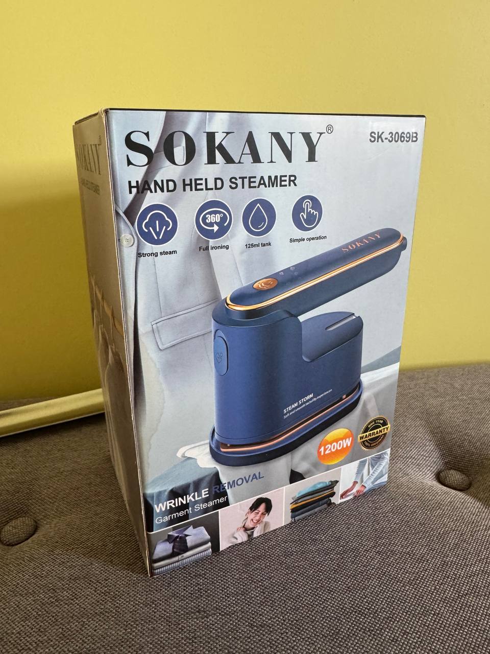 Отпариватель Sokany