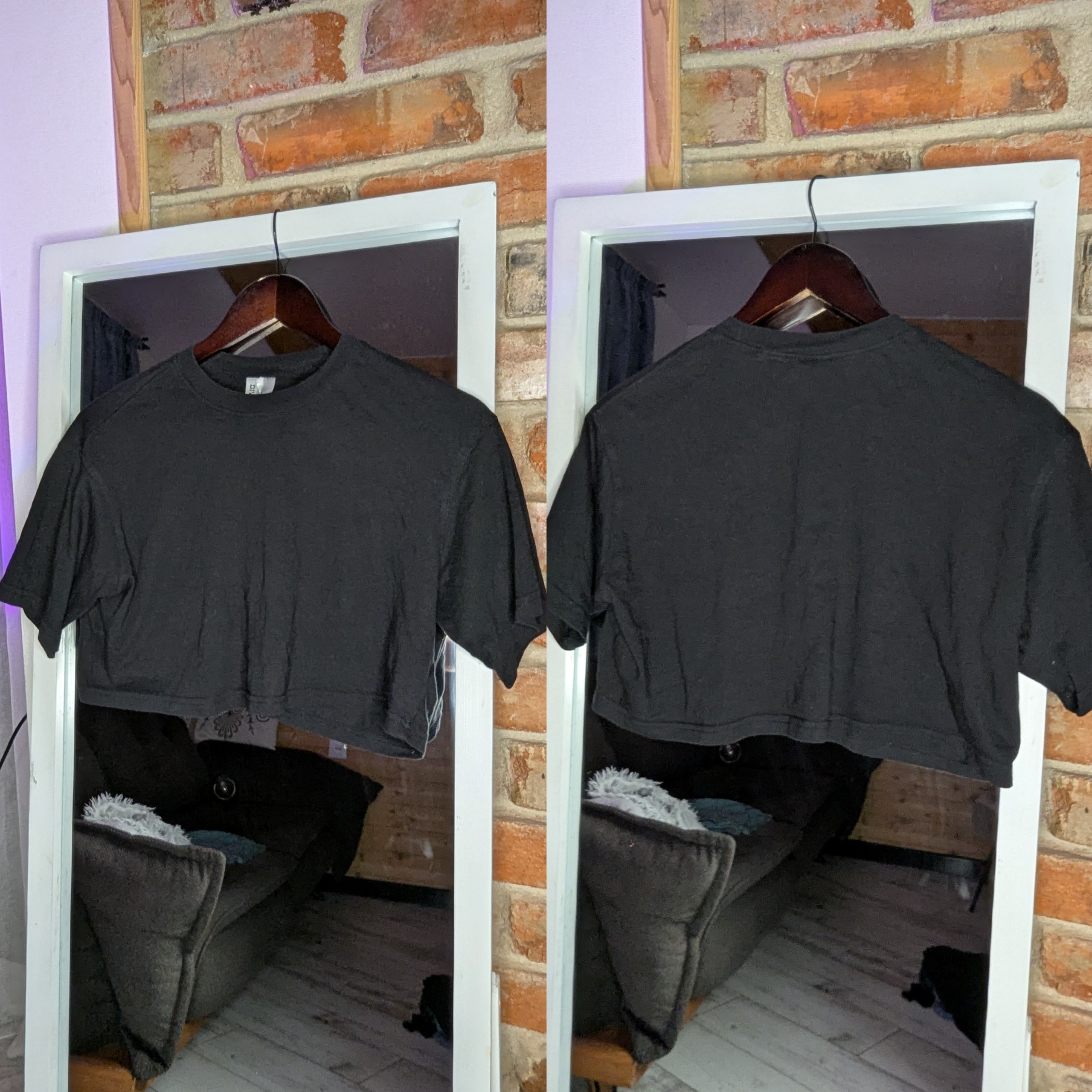 Короткая футболка