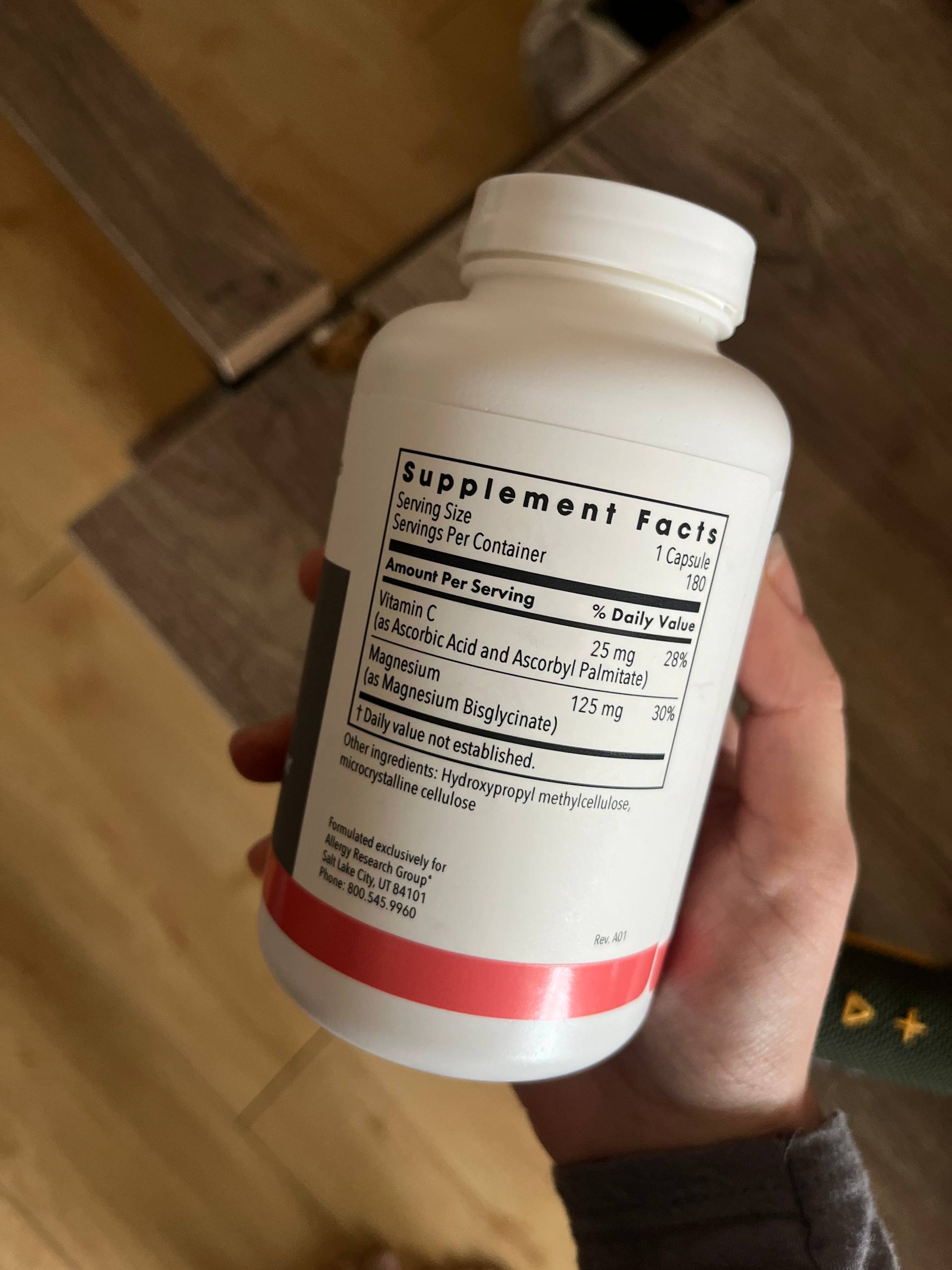 Магний глицинат Metabolic Maintenance, 180 таблеток