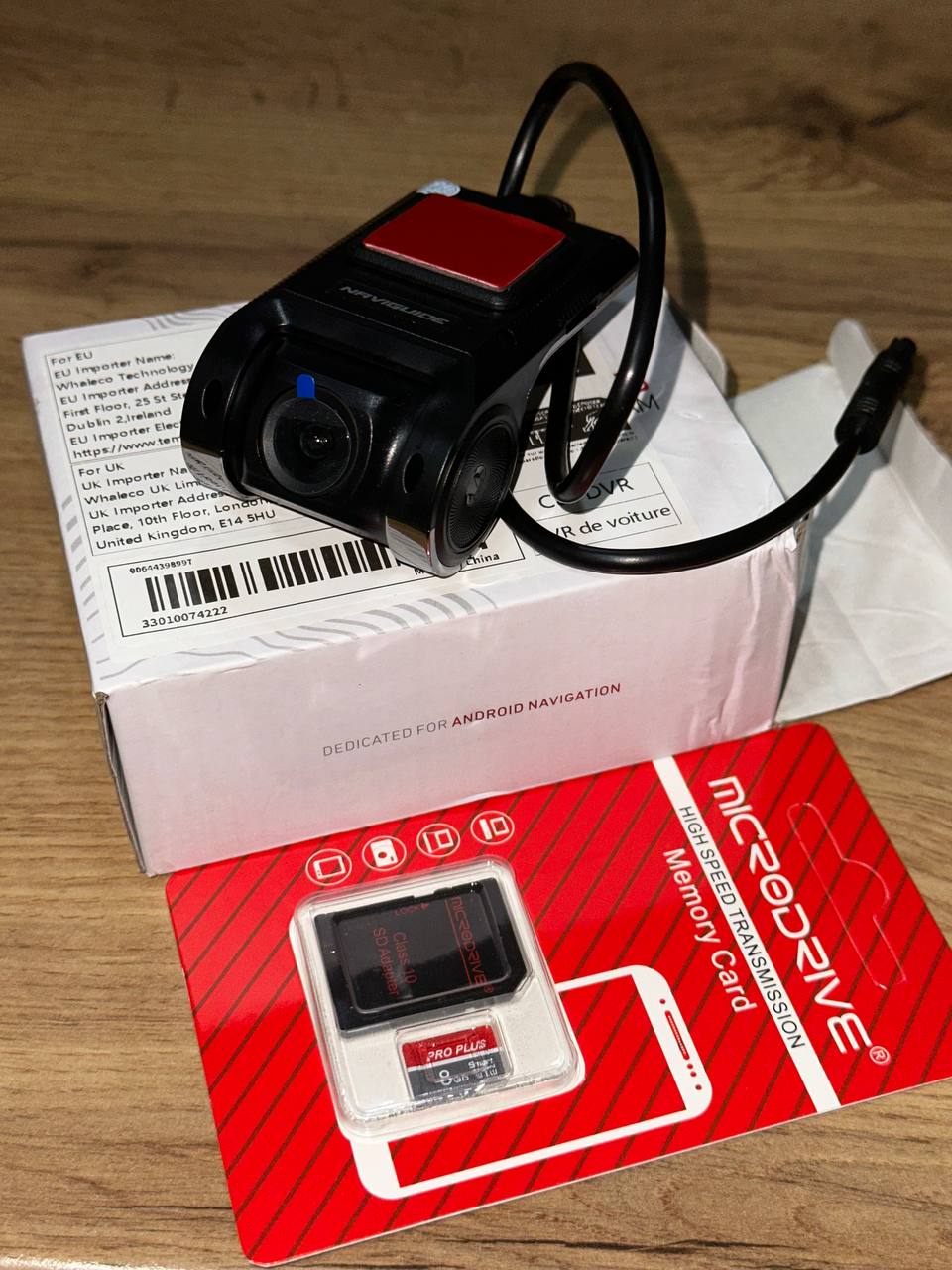 Видеорегистратор Naviguide ADAS Assistant с флеш-картой 8GB