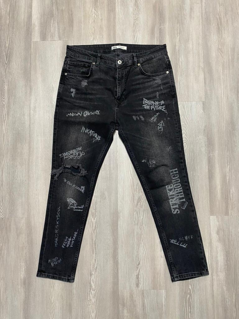 Джинсы мужские Zara, размер EUR 46